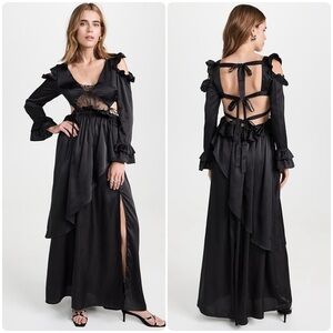 New! Free People x Allina Liu VALKYRIE DRESS 🖤 XS